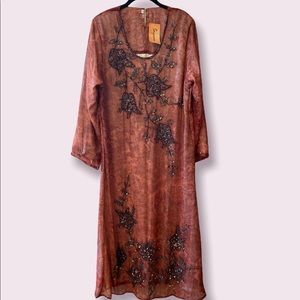 Moroccan Style Rayon Kaftan